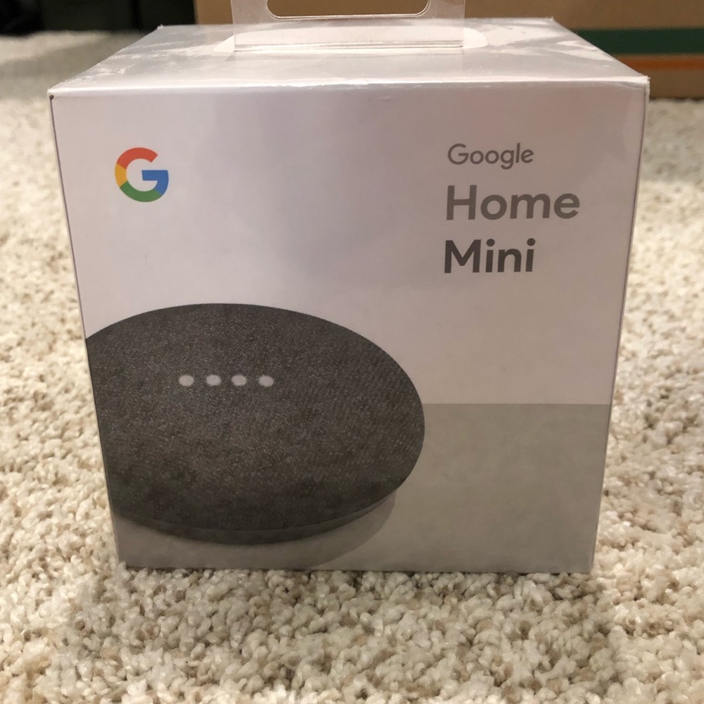 Google home mini new with tags